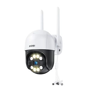 Zosi-Überwachungskamera ZOSI 1080p Außen WLAN PTZ Dome