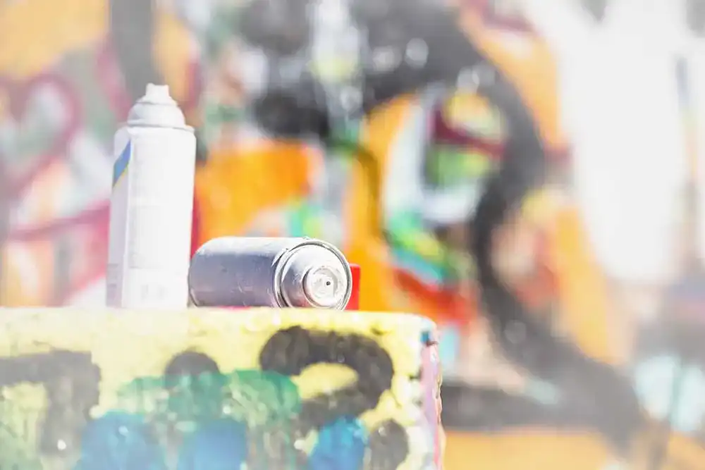 Graffiti-Dosen