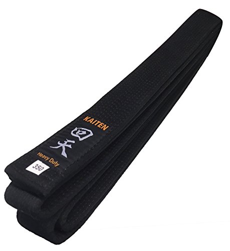 Die beste karate guertel kaiten baumwolle schwarzgurt extra breit 45cm Bestsleller kaufen