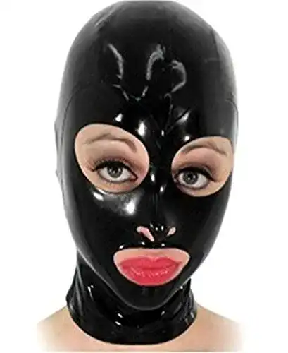 Latex-Maske OnundOn BDSMBondage Latex Kopfmaske Hood