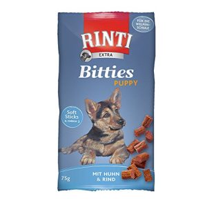 Leckerli für Welpen Rinti Hundesnacks Extra Puppy-Sticks 75 g, 8er