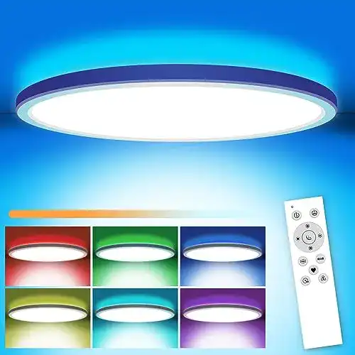 LED-Deckenleuchte Farbwechsel MILFECH 24W LED Dimmbar