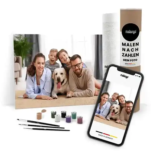 Malen-nach-Zahlen-Foto