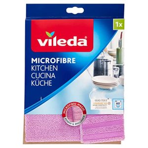 Microfaser-Geschirrtücher Vileda Mikrofaser Küchentuch, 2