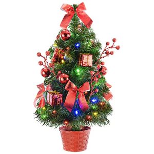 Mini-Weihnachtsbaum SHareconn 50 cm Künstlicher Tisch