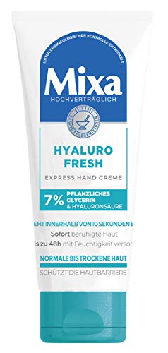Die beste mixa produkte mixa hyaluro fresh express hand creme reichhaltig Bestsleller kaufen