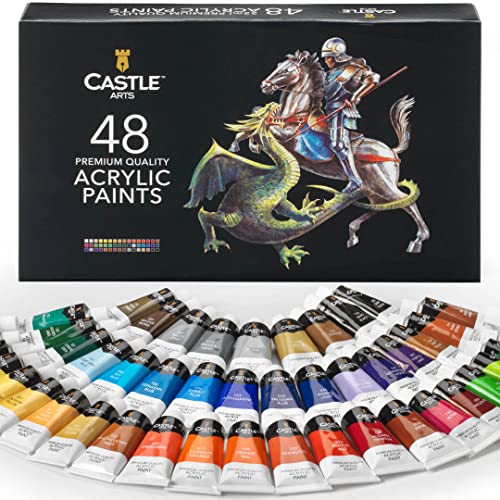 Die beste modellbaufarben castle art supplies 48 x 22ml acrylfarben set Bestsleller kaufen