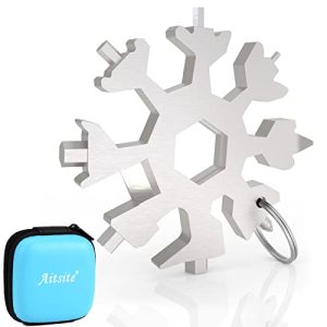 Multitool-Schlüsselanhänger Aitsite Snowflake-Shaped Multi-Tool