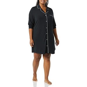 Nachthemd Damen Amazon Essentials Nachthemd mit Paspeln