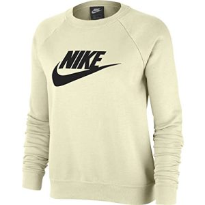 Nike-Pullover Damen Nike Essntl Sweatshirt Coconut Milk/Black M