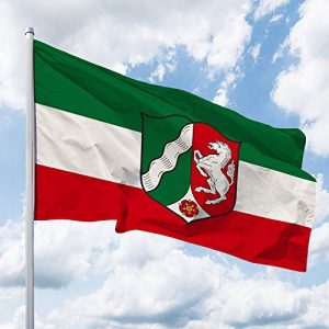NRW-Flagge Deitert NRW Flagge 150 x 100 cm für Fahnenmast