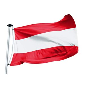 Österreich-Flagge FLAGLY Premium Flagge Österreich 100 x 150 cm