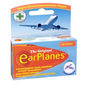 Ohrstöpsel Fliegen EarPlanes Cirrus für Kinder ab einem Jahr