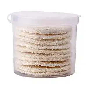 Peeling-Pads Allbestaye 10Pcs Natürlich Loofah Schwamm Peeling