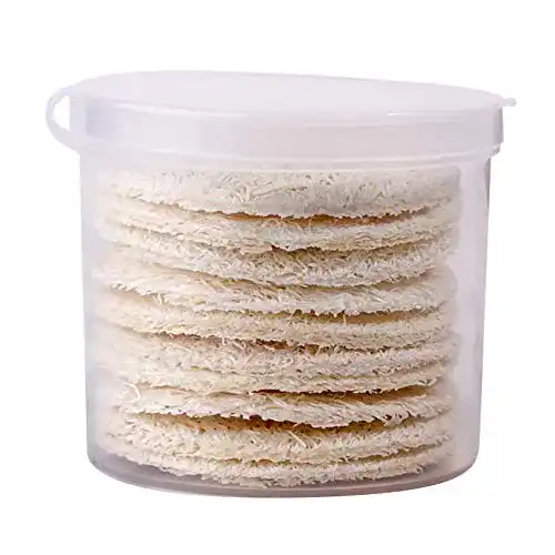 Peeling-Pads Allbestaye 10Pcs Natürlich Loofah Schwamm Peeling