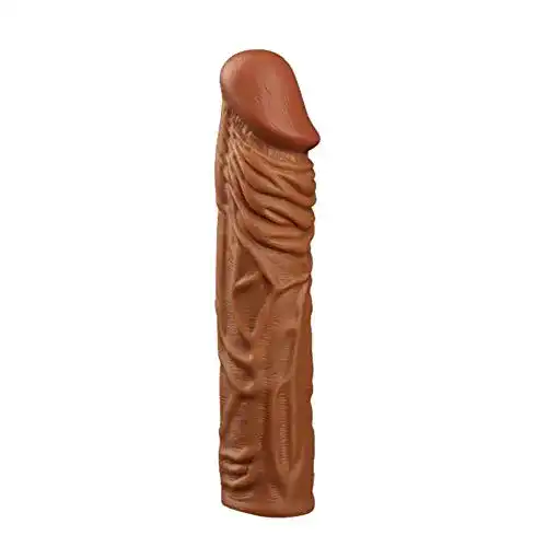 Penishülle Roluck Penis Sleeve Flüssiges Silikon Realistische Penis