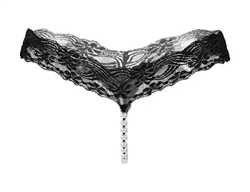 Perlenstring Verano Damen Slip String Tanga Micro String Dessous