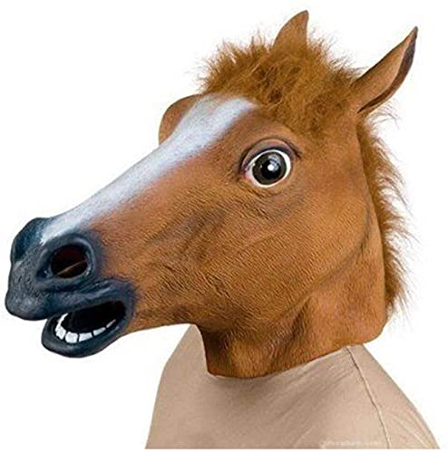 Die beste pferdemaske lypumso pferde maske halloween kostuem party Bestsleller kaufen