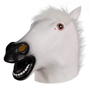 Pferdemaske molezu für Halloween Maske latex Tiermaske