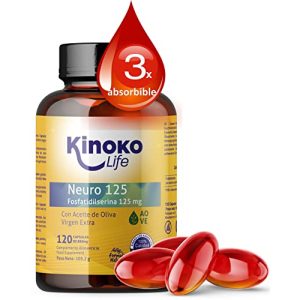 Phosphatidylserin Kinoko life NEURO 125 | 125 mg Rein | 120