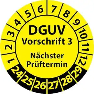 Prüfplakette