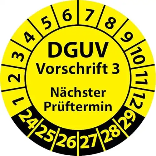 Prüfplakette