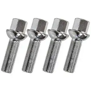 Radschrauben ATEC Germany 4x M14 x 1,5 x 27mm Kugelbund R12