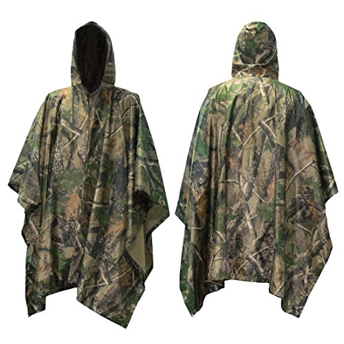 Die beste regenponcho jagd mture camouflage regen poncho Bestsleller kaufen