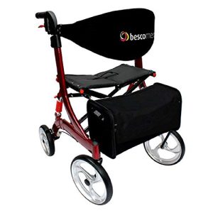 Rollator-Rollstuhl-Kombination bescomedical Leichtgewicht