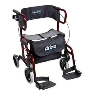 Rollator-Rollstuhl-Kombination Drive Medical Drive Rollator