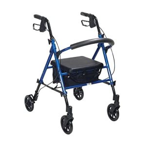 Rollator-Rollstuhl-Kombination Dunimed Leichtgewicht Faltbarer