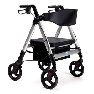 Rollator-Rollstuhl-Kombination FabaCare XXL Rollator Goliat