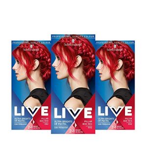 Rote Haarfarbe Schwarzkopf Live Ultra Bright oder Pastel Red