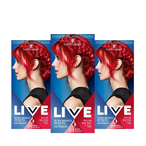 Die beste rote haarfarbe schwarzkopf live ultra bright oder pastel red Bestsleller kaufen