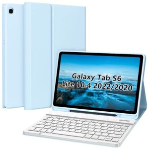 Samsung-Galaxy-Tab-S6-Lite-Hülle mit Tastatur HOTLIFE Tastatur