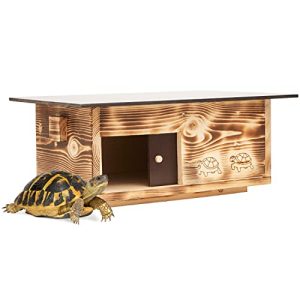 Schildkrötenhaus Woid Herz Premium aus 20mm Vollholz (SH4)