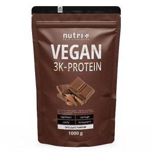 Schoko-Proteinpulver Nutri + VEGAN PROTEIN Schokolade 1kg