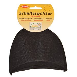 Schulterpolster Kleiber 10 x 13 x 5 cm formstabil, schwarz