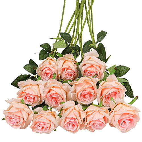 Die beste seidenblumen tifuly 12 pcs kuenstliche rosen 1968 single long Bestsleller kaufen