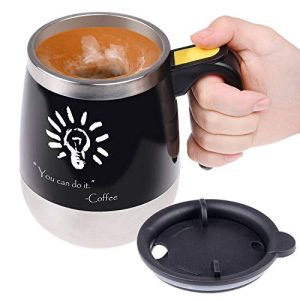 Selbstrührende Tasse Kare & Kind Selbstrührende Kaffeetasse