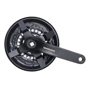 Shimano-Kurbelgarnitur ZUKKA Shimano 3fach 42 34 24 Zähne