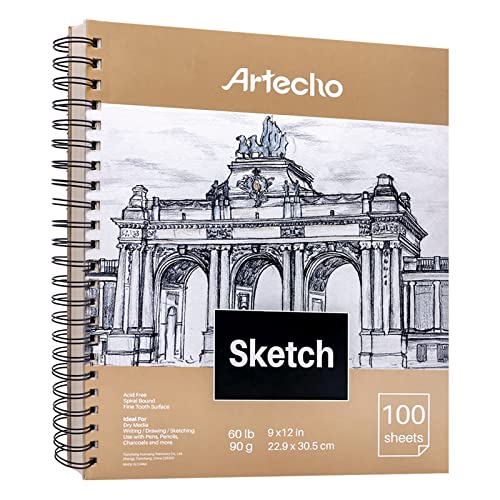 Die beste skizzenbuch artecho a4 100 blatt 90g weiss 229 x 305 cm Bestsleller kaufen