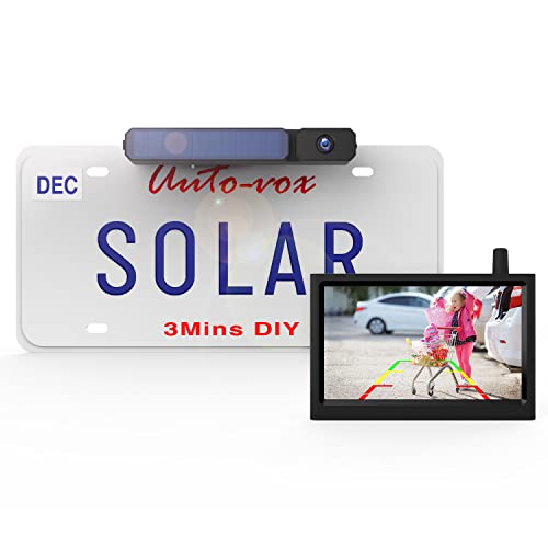 Die beste solar rueckfahrkamera auto vox solar kabellos rueckfahrkamera Bestsleller kaufen