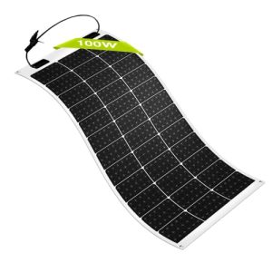 Solarmodul flexibel Newpowa 100W Solarpanel Flexibel 2023