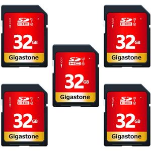 Speicherkarte 32 GB Gigastone 32GB SDHC Speicherkarte 5er-Pack