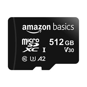 Speicherkarte 512 GB Amazon Basics MicroSDXC, 512 GB