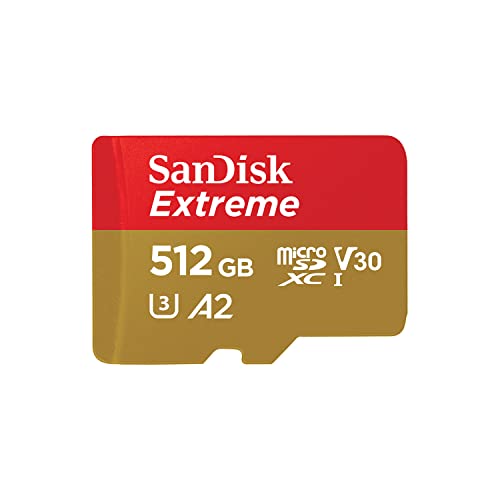 Die beste speicherkarte 512 gb sandisk extreme microsdxc uhs i adapter Bestsleller kaufen