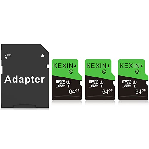 Die beste speicherkarte mit 64 gb kexin micro sd karte 64gb 3er pack Bestsleller kaufen