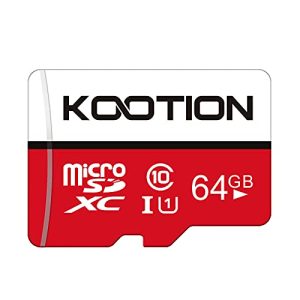 Speicherkarte mit 64 GB KOOTION Micro SD Karte 64GB Class10