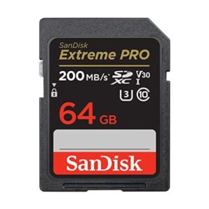 Speicherkarte mit 64 GB SanDisk Extreme PRO SDXC UHS-I